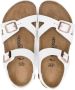 Birkenstock Kids strappy leather sandals White - Thumbnail 3