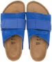 Birkenstock Kids suede touch-strap sandals Blue - Thumbnail 3