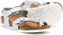 Birkenstock Kids Taormina metallic-effect sandals Silver - Thumbnail 2
