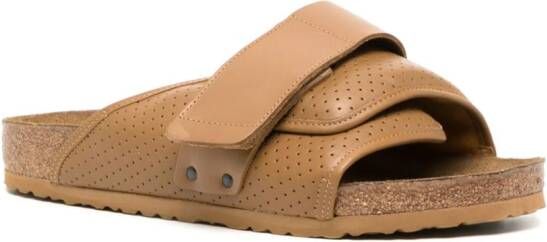 Birkenstock Kyoto leather sandals Brown