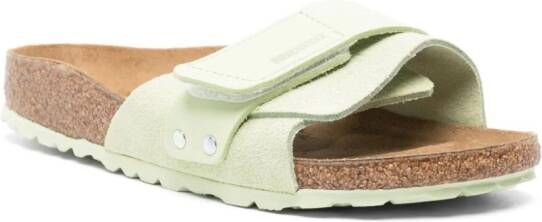 Birkenstock Kyoto suede flat sandals Green