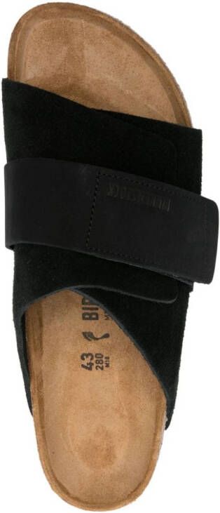 Birkenstock Kyoto suede sandals Black
