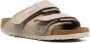 Birkenstock Kyoto touch-strap leather sandals Grey - Thumbnail 2