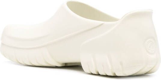 Birkenstock leather ridged shoes Neutrals