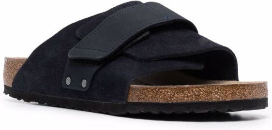 Birkenstock leather-strap sandals Blue