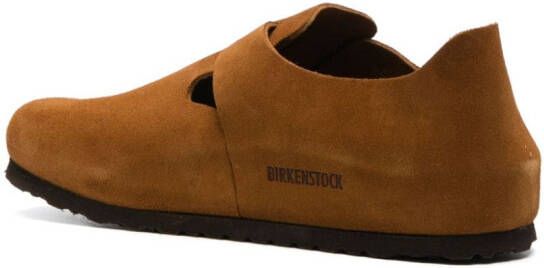 Birkenstock London suede sandals Orange