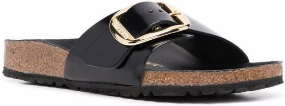 Birkenstock Madrid big-buckle sandals Black