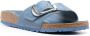 Birkenstock Madrid Big Buckle slide sandals Blue - Thumbnail 2