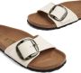 Birkenstock Madrid buckle-detail slide sandals White - Thumbnail 4