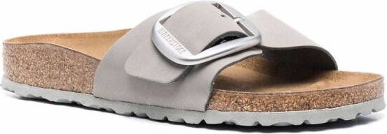 Birkenstock Madrid buckled sandals Grey