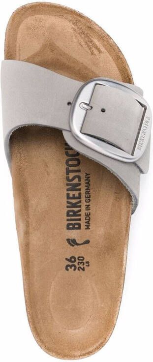Birkenstock Madrid buckled sandals Grey