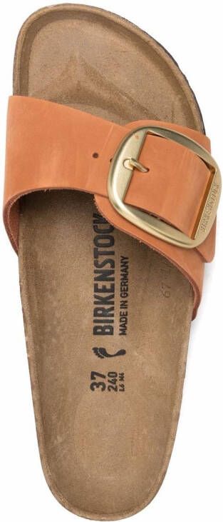 Birkenstock Madrid bug-buckle sandals Orange