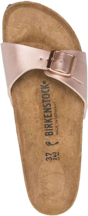 Birkenstock Madrid logo-debossed sandals Pink