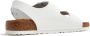 Birkenstock Milano BS leather sandals White - Thumbnail 3
