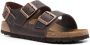 Birkenstock Milano buckled 35mm sandals Brown - Thumbnail 2