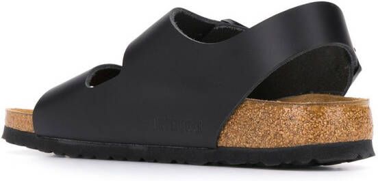Birkenstock Milano buckled sandals Black