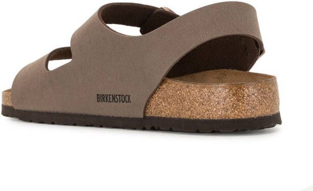 Birkenstock Milano buckled sandals Brown