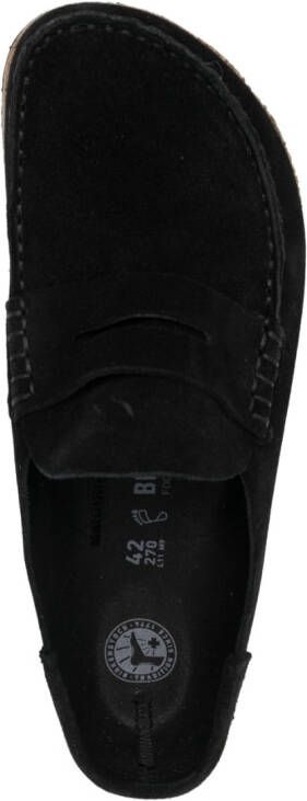 Birkenstock Naples suede loafers Black