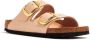 Birkenstock open-toe slip-on buckled leather sandals Neutrals - Thumbnail 2