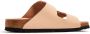 Birkenstock open-toe slip-on buckled leather sandals Neutrals - Thumbnail 3