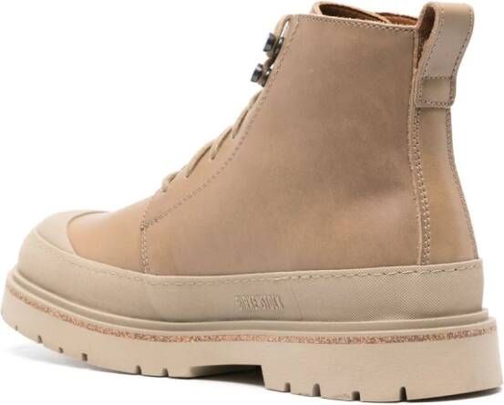 Birkenstock Prescott leather ankle boots Neutrals