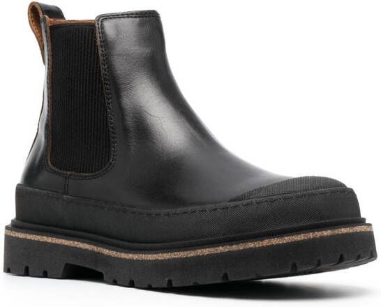 Birkenstock Prescott leather Chelsea boots Black