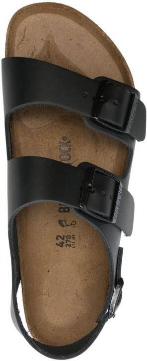 Birkenstock side buckle-fastening slingback sandals Black