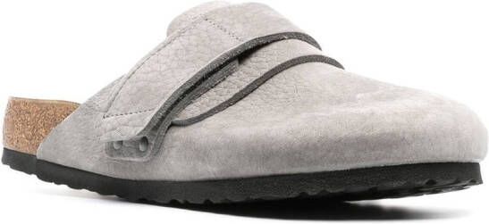 Birkenstock side touch-strap fastening sandals Grey
