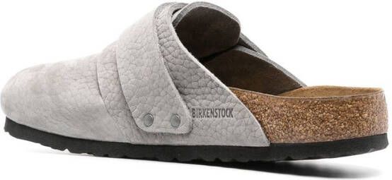 Birkenstock side touch-strap fastening sandals Grey