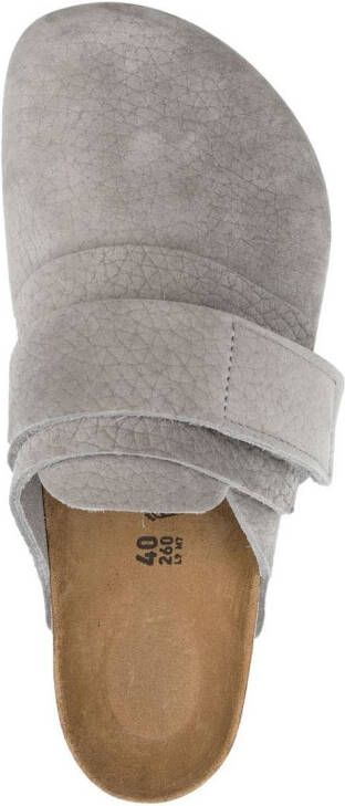Birkenstock side touch-strap fastening sandals Grey