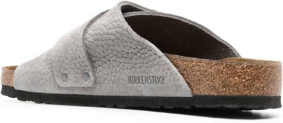 Birkenstock side touch-strap sandals Grey