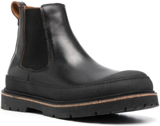 Birkenstock Stalon leather chelsea boots Black