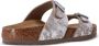 Birkenstock Sydney metallic-effect sandals Grey - Thumbnail 4
