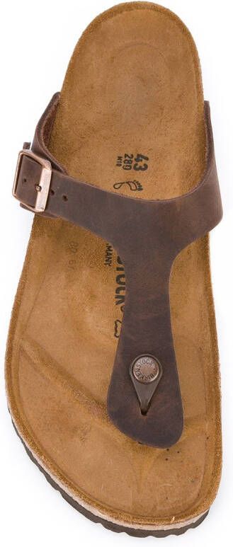 Birkenstock T-bar sandals Brown