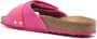 Birkenstock touch-strap leather sandals Pink - Thumbnail 3