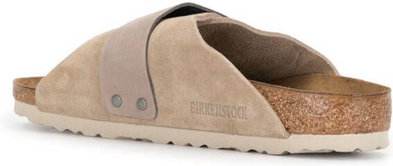Birkenstock touch-strap wrap sandals Neutrals