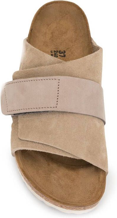 Birkenstock touch-strap wrap sandals Neutrals