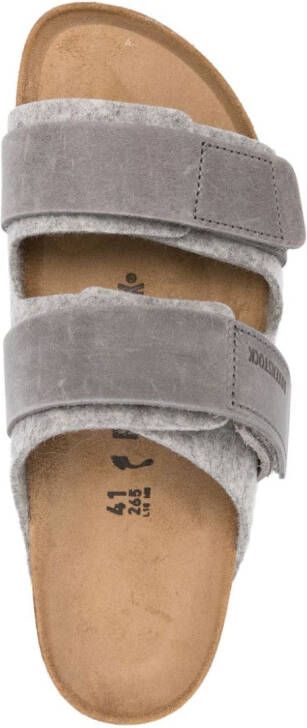 Birkenstock Uji leather sandals Grey