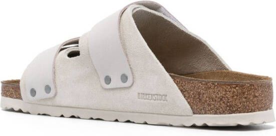 Birkenstock Uji suede sandals White