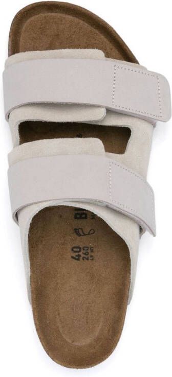 Birkenstock Uji suede sandals White