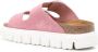 Birkenstock x Papillio Arizona Chunky suede sandals Pink - Thumbnail 3