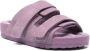 Birkenstock x Tekla Uji suede sandals Purple - Thumbnail 2