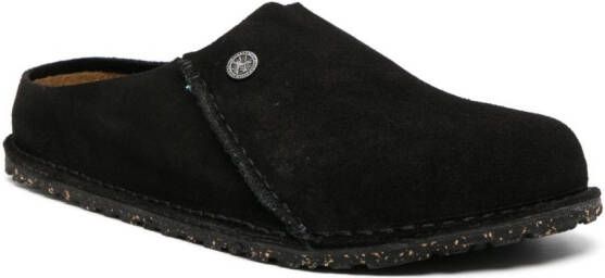 Birkenstock Zermatt Premium suede slippers Black