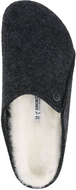 Birkenstock Zermatt wool felt slipper Grey