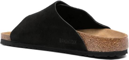 Birkenstock Zürich suede sandals Black