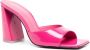 BLACK SUEDE STUDIO Daisy 90mm patent-leather mules Pink - Thumbnail 1