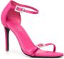 BLACK SUEDE STUDIO Lila 100mm crystal-embellished sandals Pink - Thumbnail 2