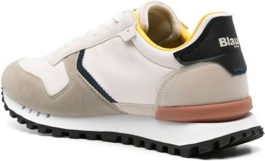 Blauer Dixon 0 panelled sneakers Neutrals