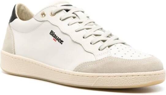 Blauer Murray 01 leather sneakers Neutrals