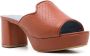 Blue Bird Shoes block-heel leather sandals Brown - Thumbnail 2